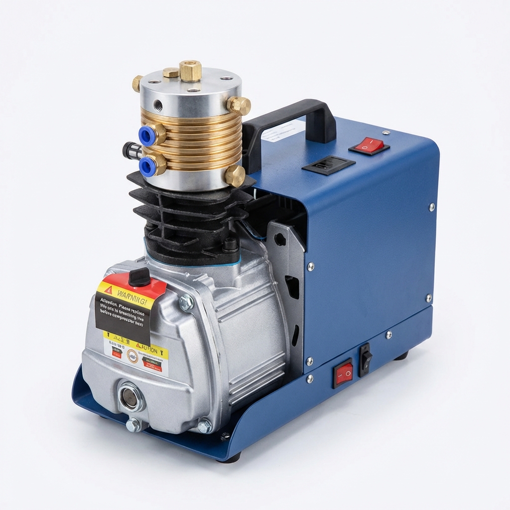 Compact Electric PCP Air Compressor Small Space Design